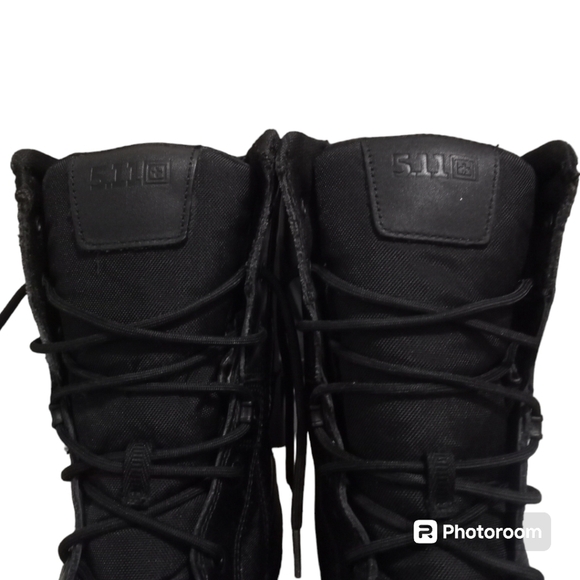 5.11 Tactical 8" A.T.A.C. Side Zip Shield Duty Boots 2.0 Size Black 13W - Picture 3 of 16